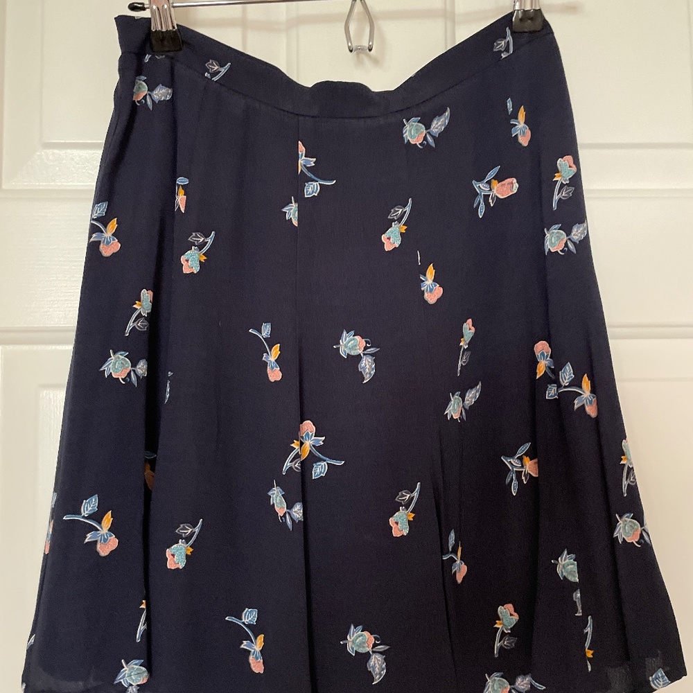 Dark blue skirt